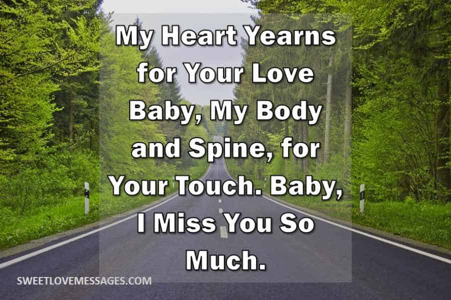 I Miss You Status for Him