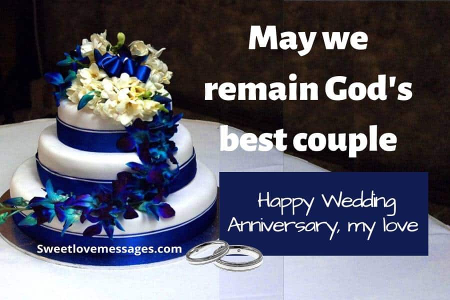 Religious Wedding Anniversary Wishes for Husband