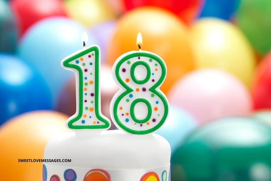 Happy 18th Birthday Wishes for Cousin Male or Female