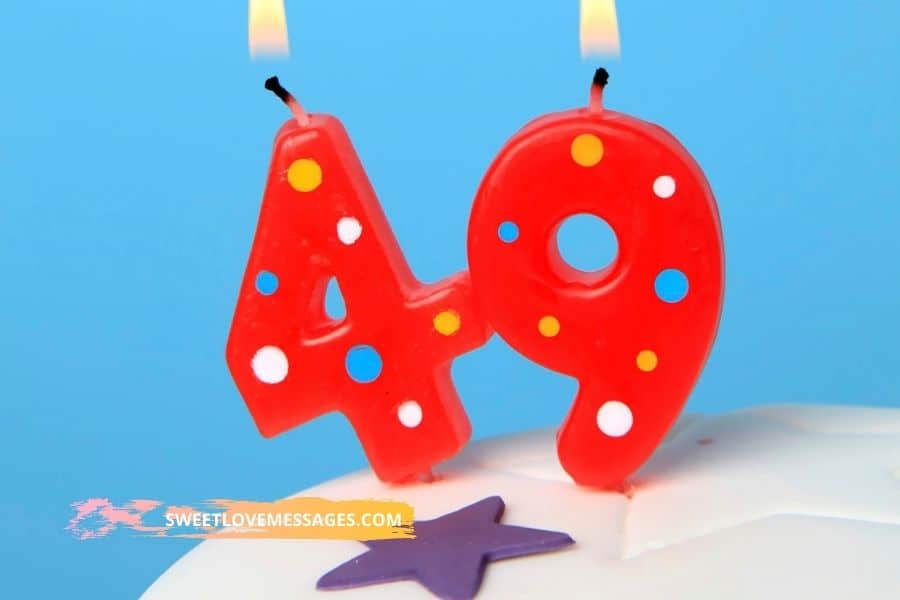 Happy 49th Birthday Wishes for Girlfriend