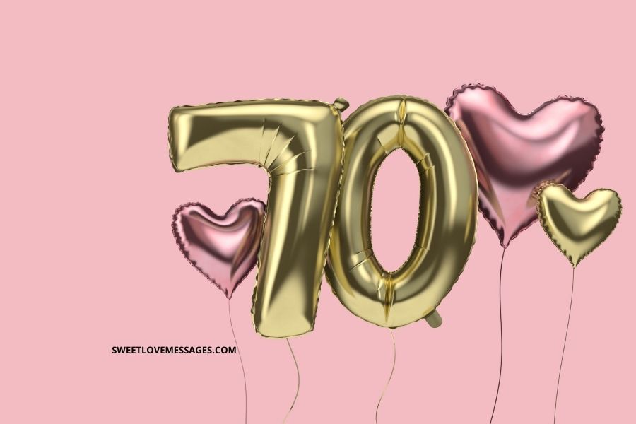 Happy 70th Birthday Wishes Messages and Quotes for My Wife
