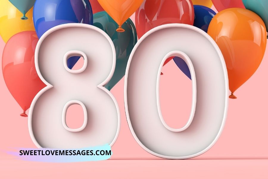 Happy 80th Birthday Wishes Messages and Quotes for Husband